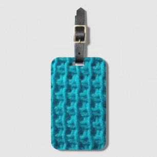 Tunesischer Crochet Drawstring Luggage Tag Gepäckanhänger