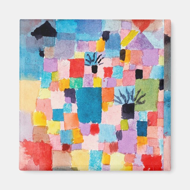 Tunesischer Garten, Klee Magnet (Vorne)