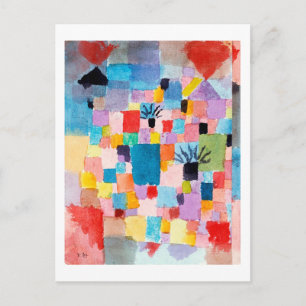 Tunesischer Garten, Klee Postkarte