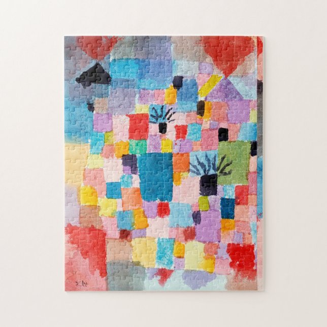 Tunesischer Garten, Klee Puzzle (Vertikal)