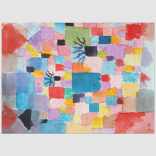 Tunesischer Garten, Klee Seidenpapier