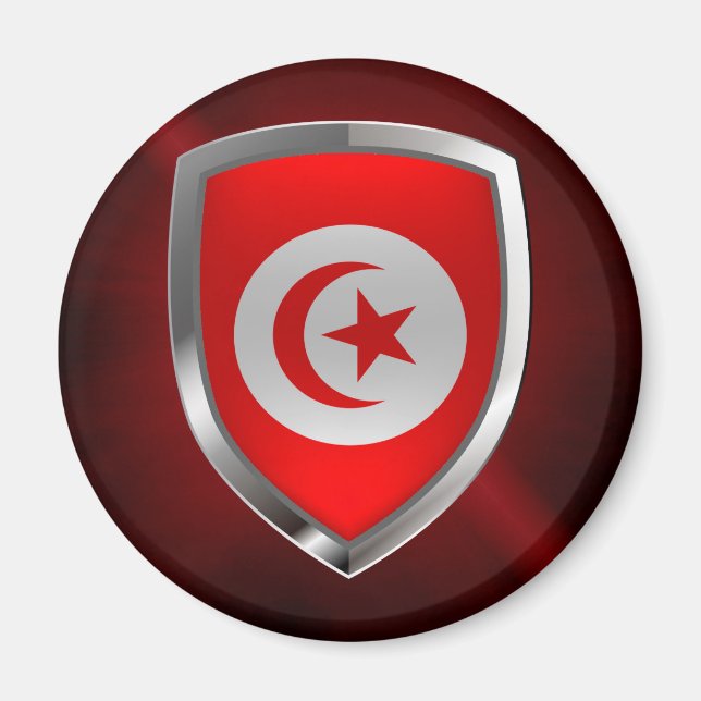 Tunesisches Emblem Magnet (Vorne)
