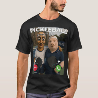 Tung Sahur John Pork Pickleball ruft den Platz T-Shirt