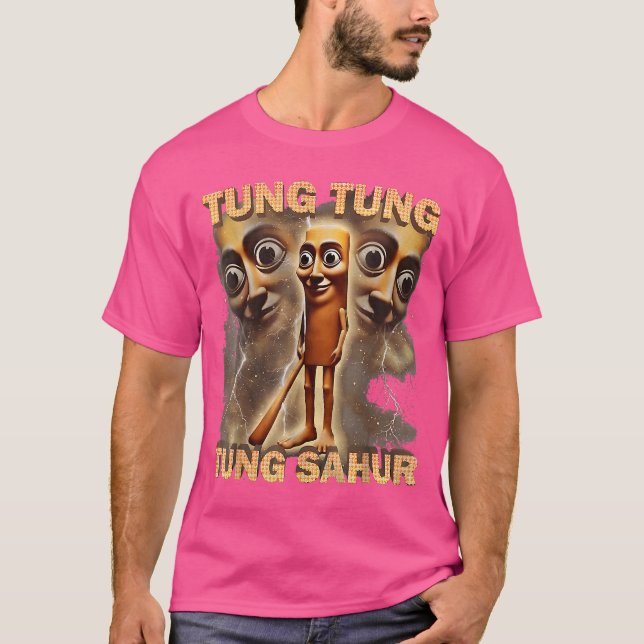 Tung Sahur Retro T-Shirt (Vorderseite)