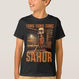 Tung Tung Tung Sahur Ai Monster Italienisches Brai T-Shirt