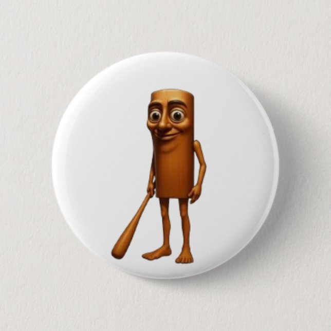 Tung Tung Tung Sahur Button (Vorderseite)