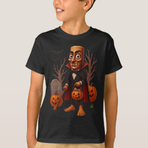 Tung Tung Tung Sahur Halloween Kid Costume Vampire T-Shirt
