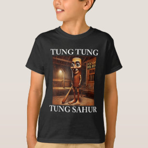 Tung Tung Tung Sahur Italienisch Brainrot Meme Fun T-Shirt