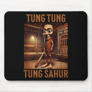 Tung Tung Tung Sahur Italienisch Brainrot Meme Mousepad