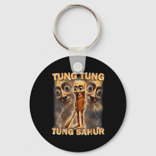 Tung Tung Tung Sahur ruft Funny Italian Brai an Schlüsselanhänger