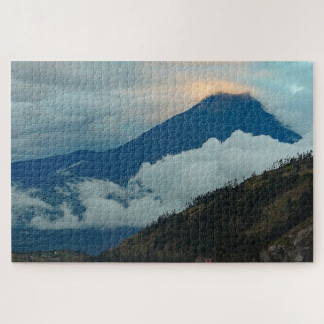 Tungurahua, Ecuador 1014-pc Puzzle (Horizontal)