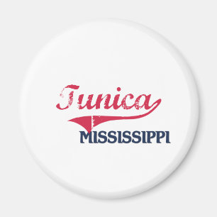 Tunica-Mississippi-Stadt-Klassiker Magnet