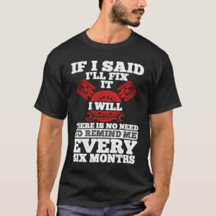 Tuning Auto Reparatur Mechanische Werkzeuge Auto L T-Shirt