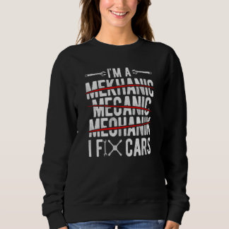 Tuning Car Repairing Cars Mechanic Tools 9 Sweatshirt