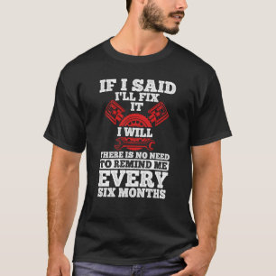 Tuning Car Reparatur Mechanische Fahrzeuge Auto 5 T-Shirt