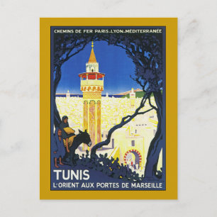 Tunis ~ L'Orient Aux Portes de Marseille Postkarte