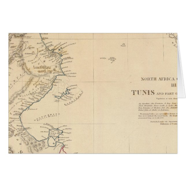 Tunis, Tripolis (Vorderseite (Horizontal))