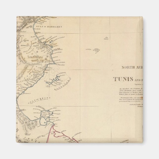 Tunis, Tripolis Magnet (Vorne)