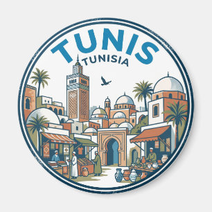 Tunis Tunesien Magnet