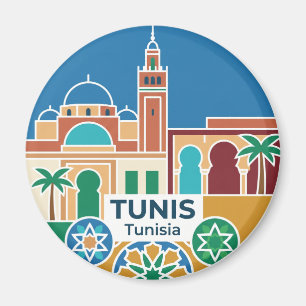 Tunis Tunesien Magnet