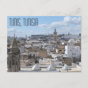 Tunis, tunesische Postkarte