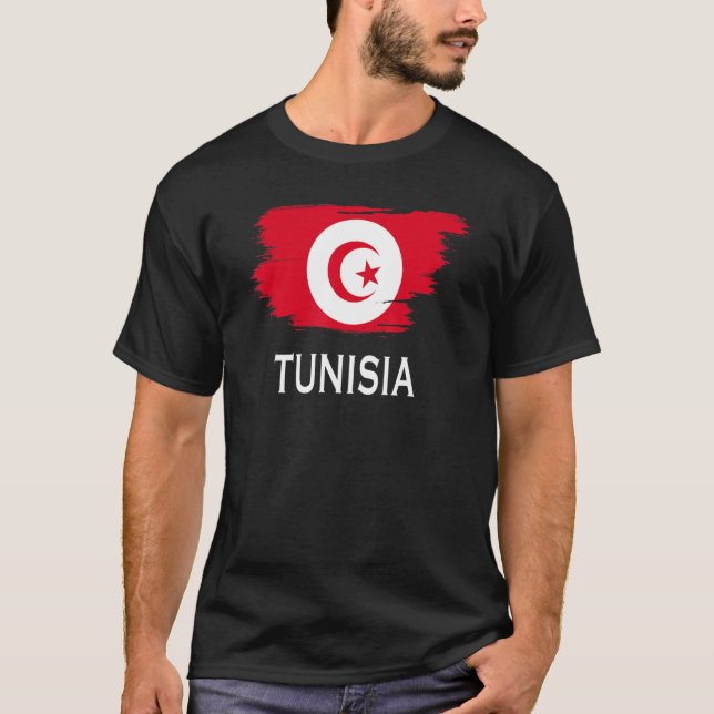 Tunisia Country Tunisian Flag for Men Women Kids T T-Shirt (Vorderseite)