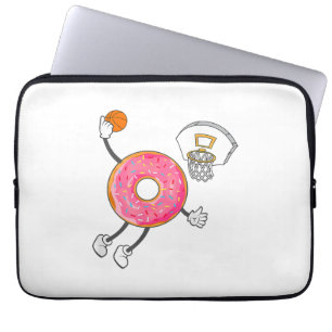Tunking Donut Loch Essen Champ Laptopschutzhülle