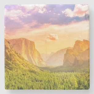 Tunnel-Ansicht von Yosemite Nationalpark Steinuntersetzer
