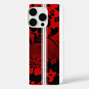 Tunnel Beach Hawaiian Surfboard Red iPhone 16 Pro Hülle