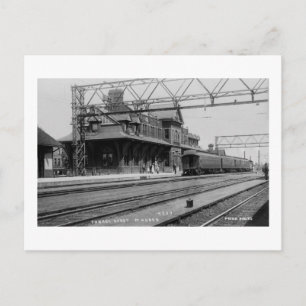 Tunnel Depot, Port Huron, Michigan - Louis Pesha Postkarte