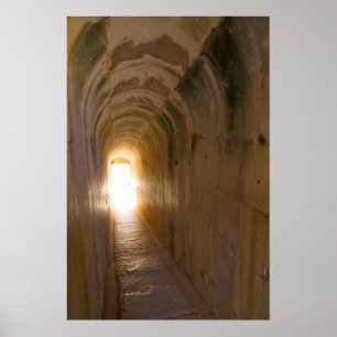 Tunnel der Didyma-Ruinen Poster
