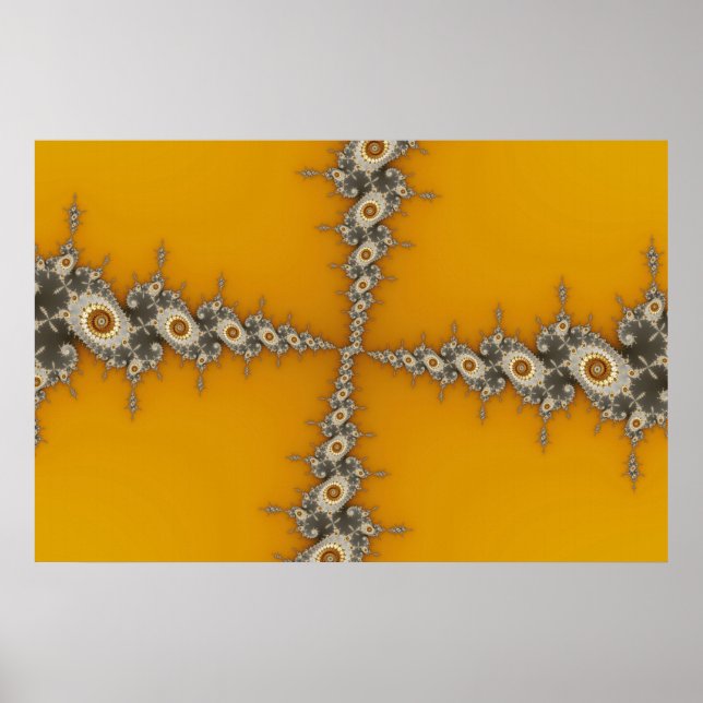 Tunnel - Fraktal Poster (Vorne)