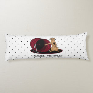 Tunnel Monster - Agility erschreckt nervösen Hund  Seitenschläferkissen