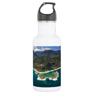 Tunnel-Riff auf der hawaiischen Insel von Kauai Edelstahlflasche