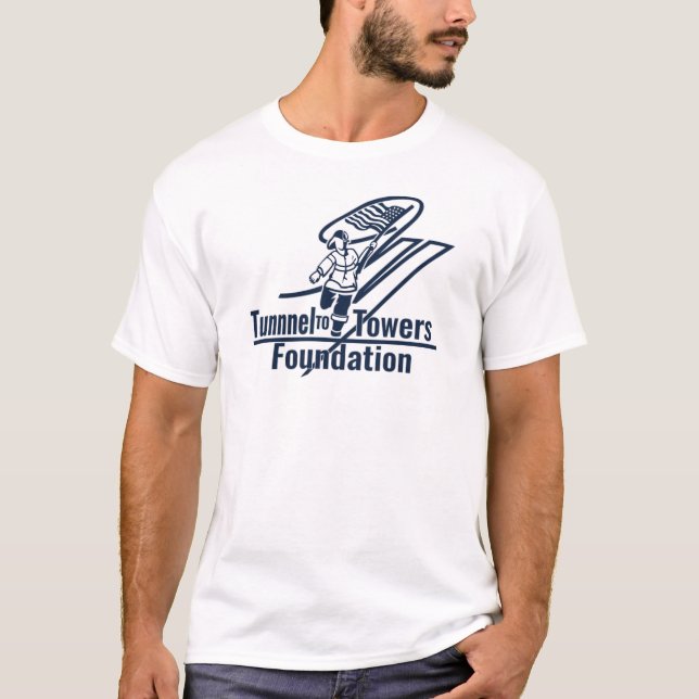 Tunnel to Towers Foundation Classic Navy T-Shirt (Vorderseite)