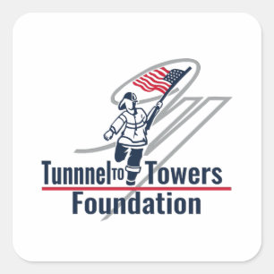 Tunnel to Towers Foundation Quadratischer Aufkleber