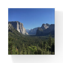 Tunnel View Yosemite Valley Blue Color Fotografy