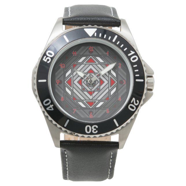 Tunnel-Vision Armbanduhr (Vorderseite)