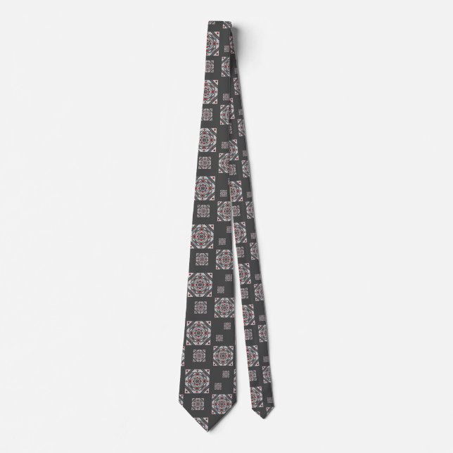 Tunnel Vision Men's Neck Tie Krawatte (Vorderseite)