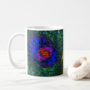Tunnel-Vision   Rainbow Fraktal Art Kaffeetasse