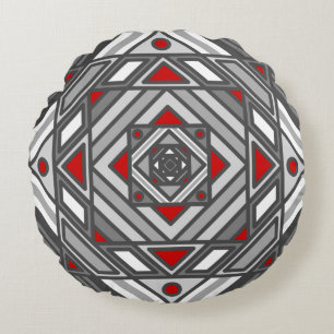 Tunnel Vision Rundkissen Rundes Kissen