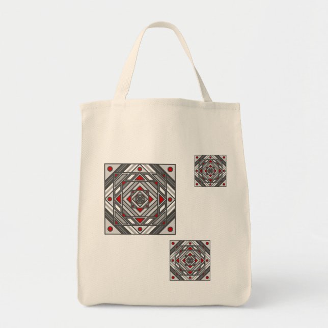 Tunnel Vision Tote Bag Tragetasche (Vorne)