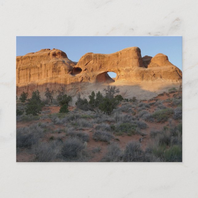 Tunnelbogen am Morgen Postkarte (Vorderseite)