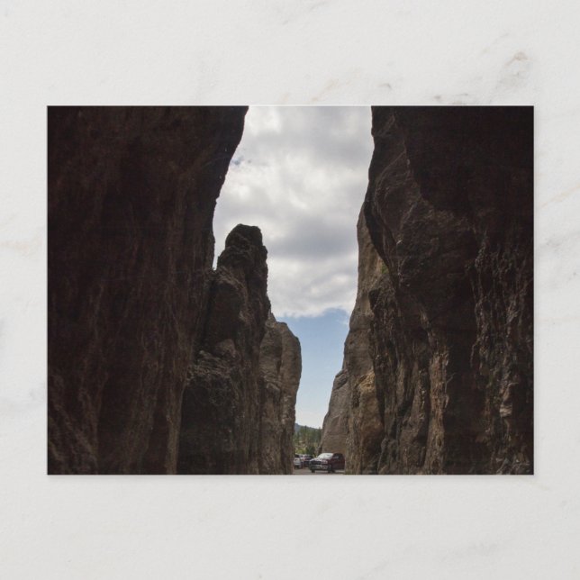 Tunnelöffnung, Needles Highway, South Dakota Postkarte (Vorderseite)