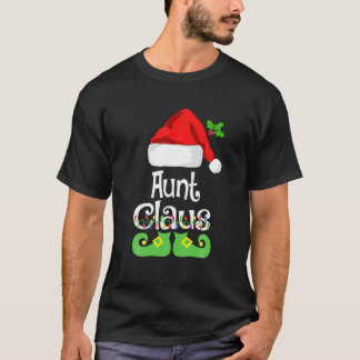 Tunt Claus Family Matching Großma Claus Pajama T-Shirt