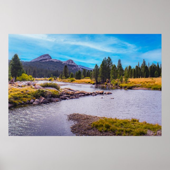 Tuolumne Meadow Plakat | Yosemite Landschaft (Vorne)