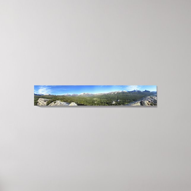 Tuolumne Meadows from Lembert Dome 3 - Yosemite Leinwanddruck (Vorderseite)