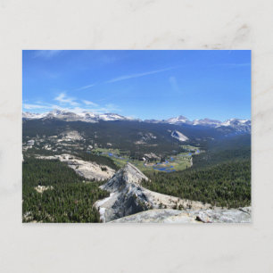 Tuolumne Meadows Panorama von Fairview Dome - Yos Postkarte