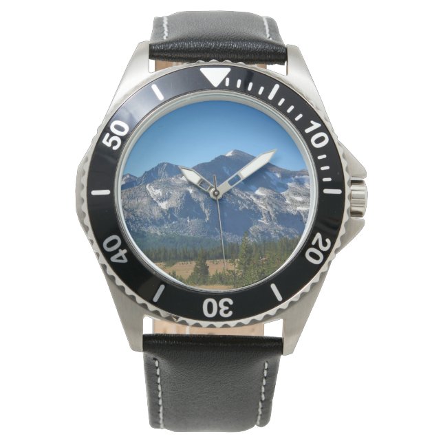 Tuolumne Meadows, Yosemite, CA Armbanduhr (Vorderseite)