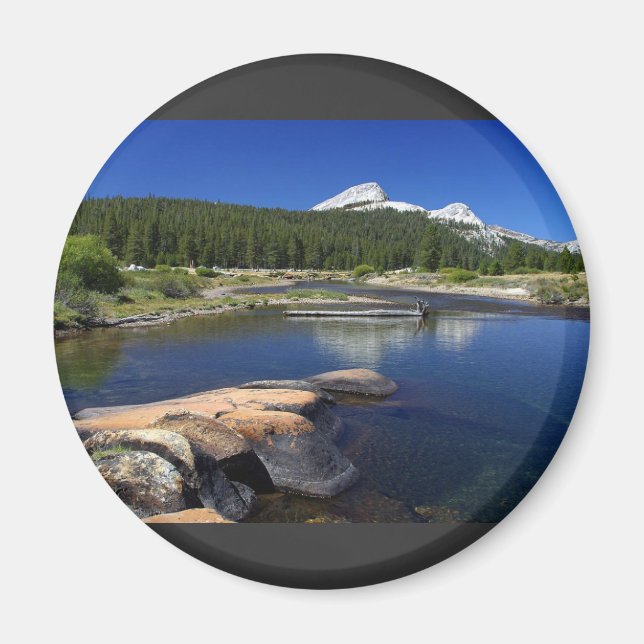 Tuolumne Meadows Yosemite Streams Magnet (Vorne)